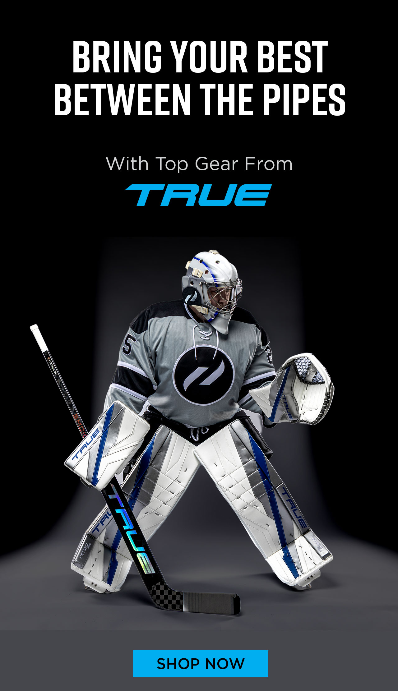 A1 - Bring Your Best Between The Pipes - Top Gear From TRUE - Shop Now