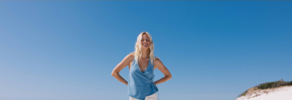 Lyla Saltwashed Halter Top