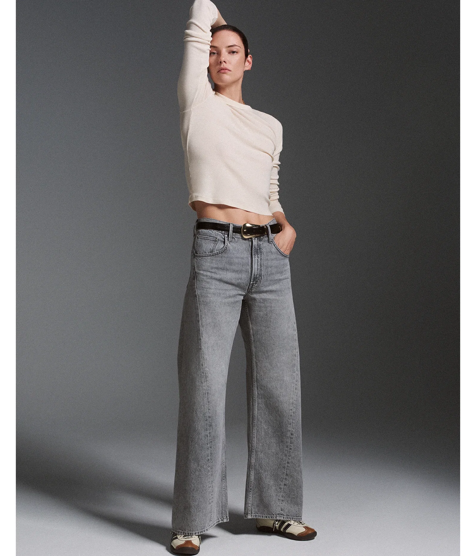 BEAUÏSE wears MOTHER & ADIDAS X WALES BONNER