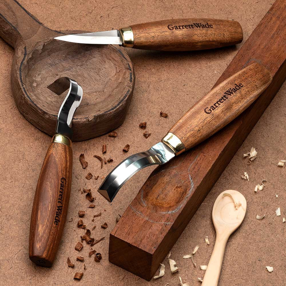 Image of Garrett Wade Spoon Carving Tool Set