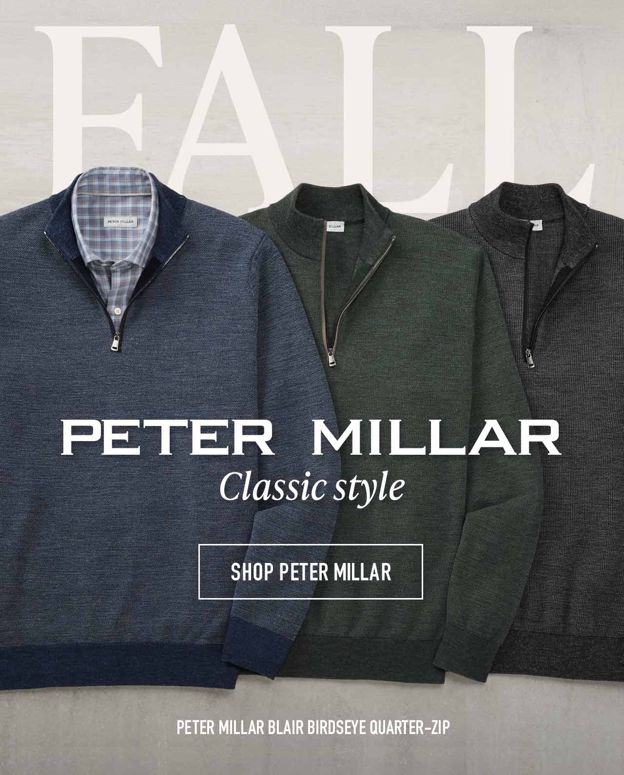 Peter Millar — elevated styles for every occasion