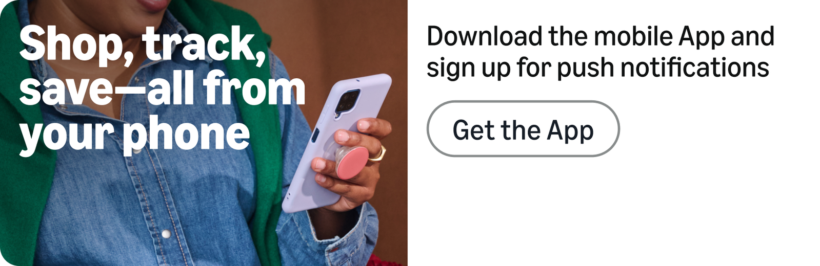 Sign up for push notifications to stay informed