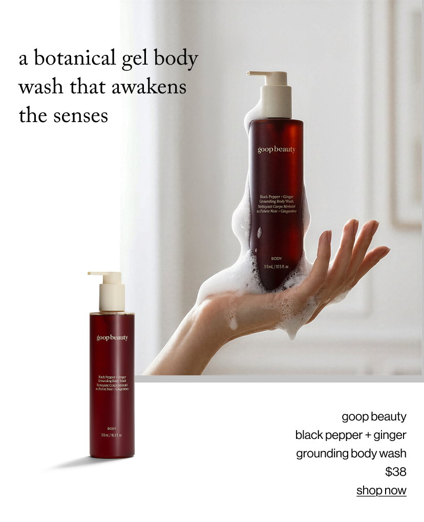 a botanical gel body wash that awakens the senses 