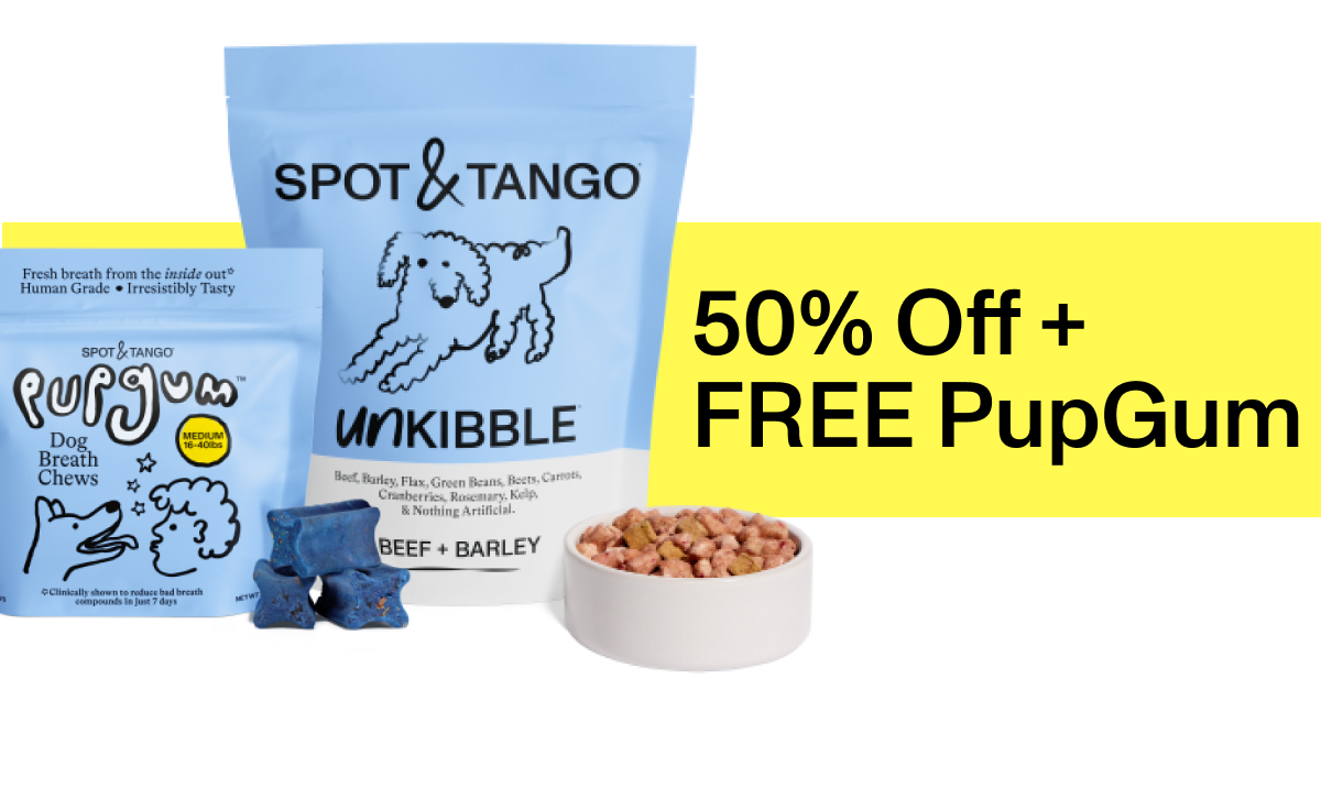 50% Off + FREE PupGum