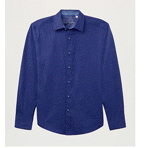 Long sleeve blue shirt 