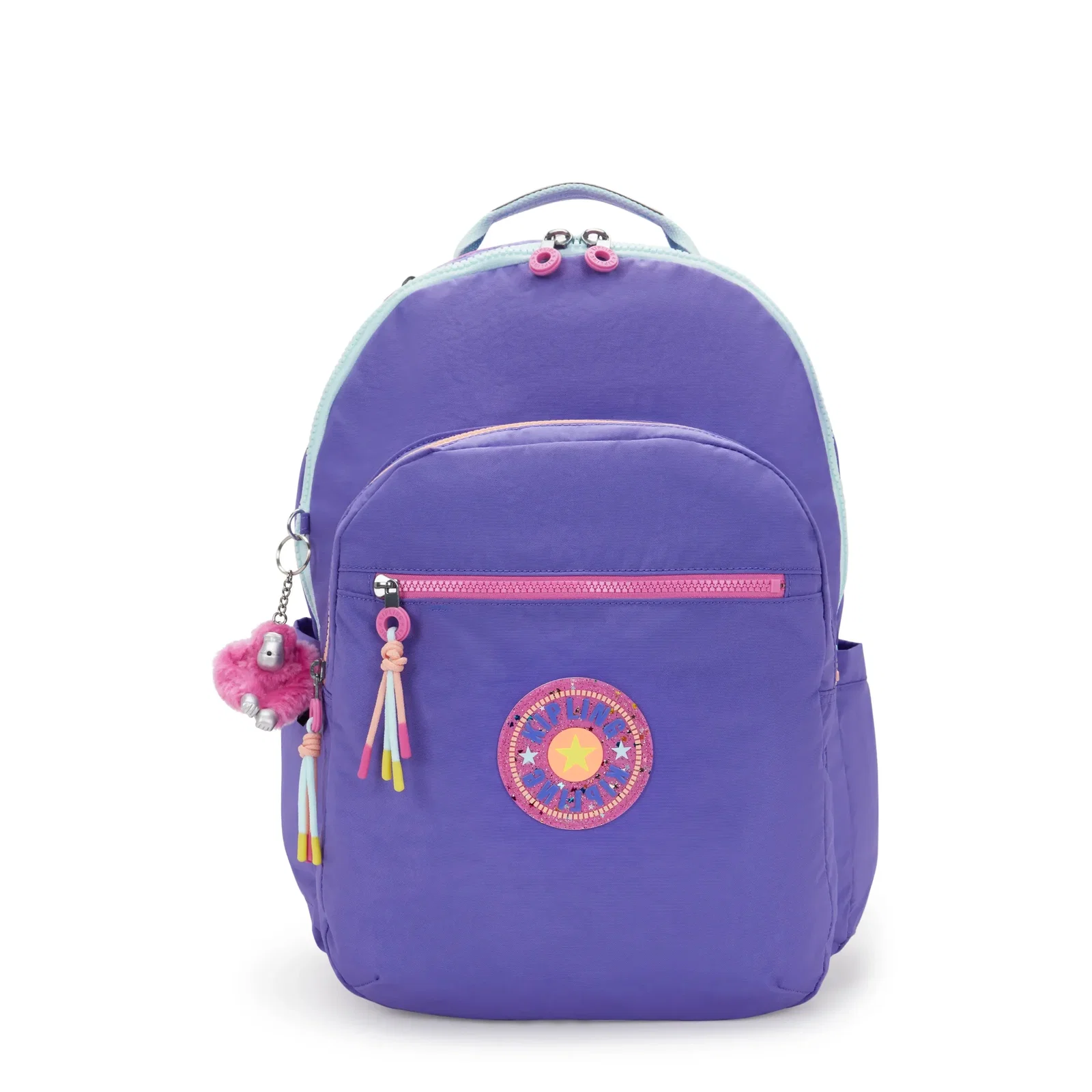 Seoul Extra Large 17" Laptop Backpack-Iris Purple Fun C