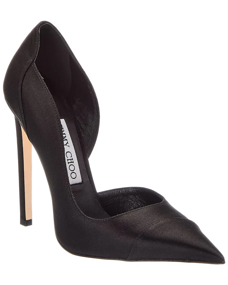 Image of Jimmy Choo Brigitte 120 Satin Pump