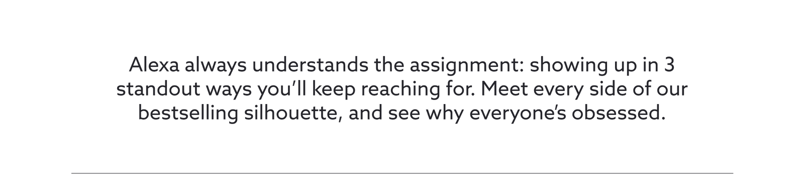 Alexa always understands the assignment