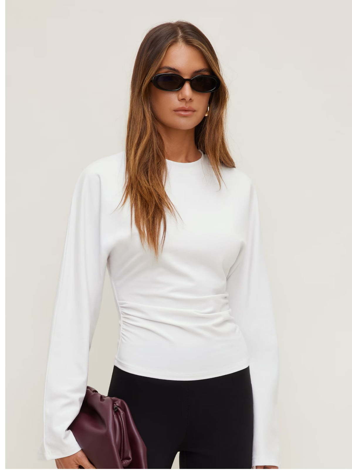 Andrea Long Sleeve T Shirt