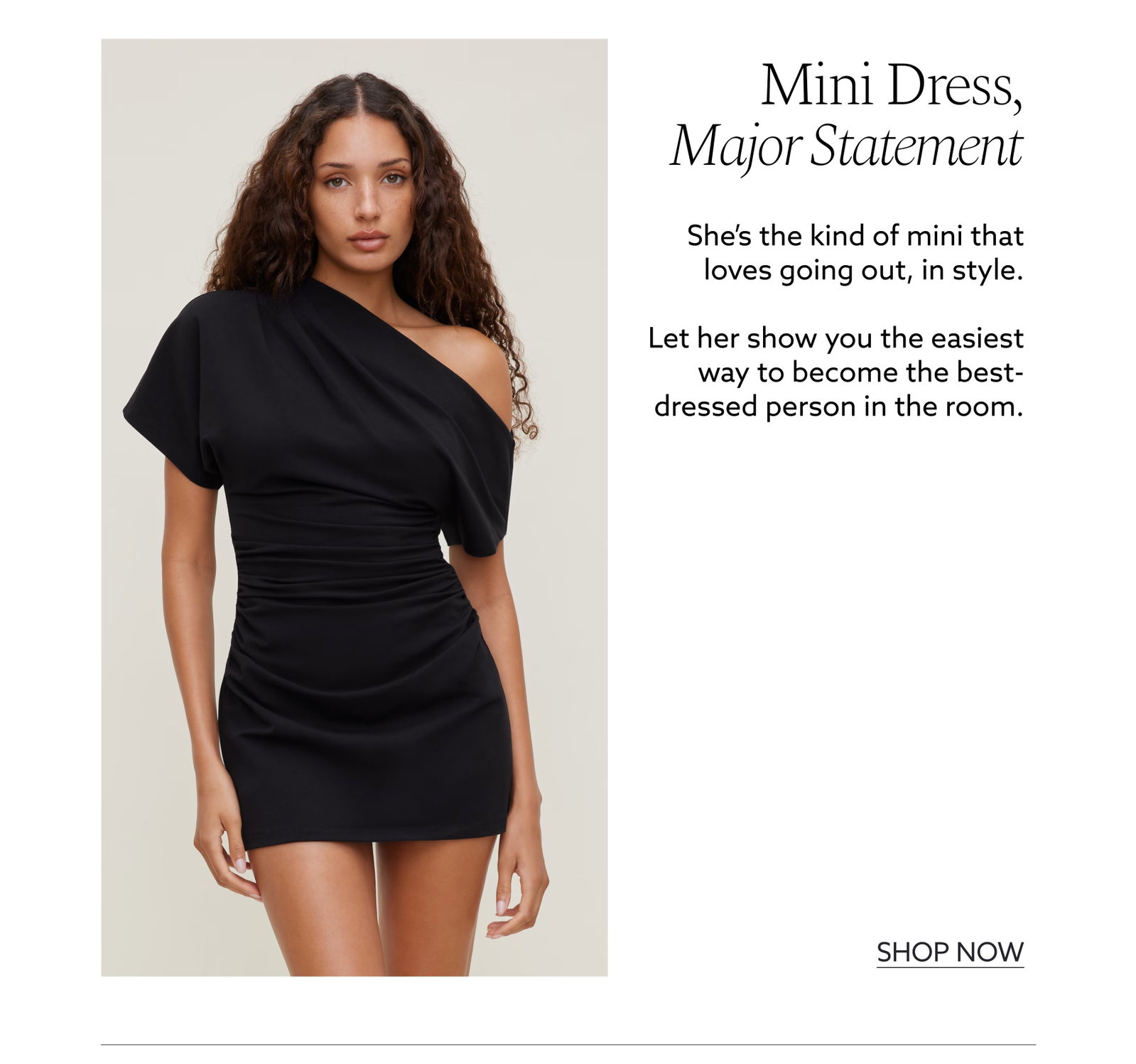 Mini Dress, Major Statement