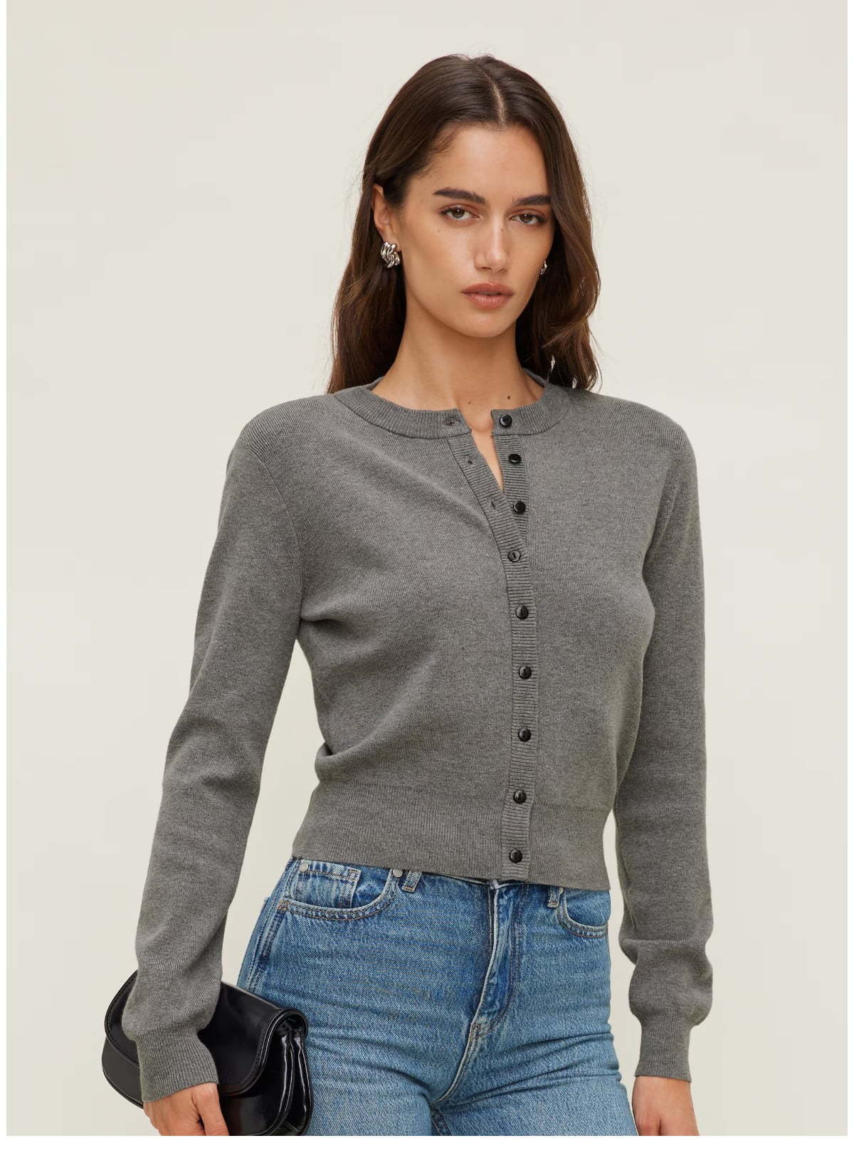 Rebecca Crewneck Cardigan
