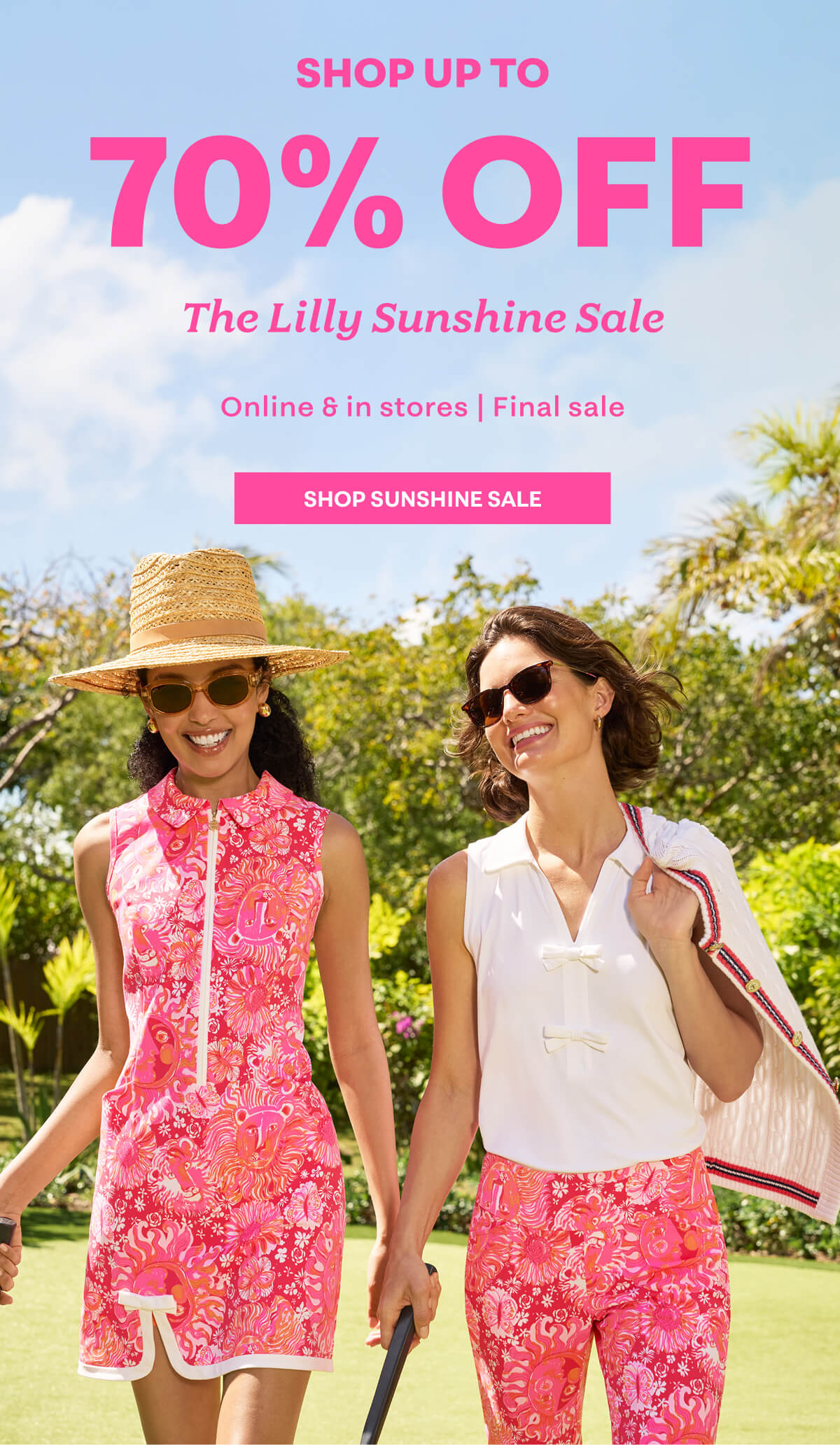 The Lilly Sunshine Sale