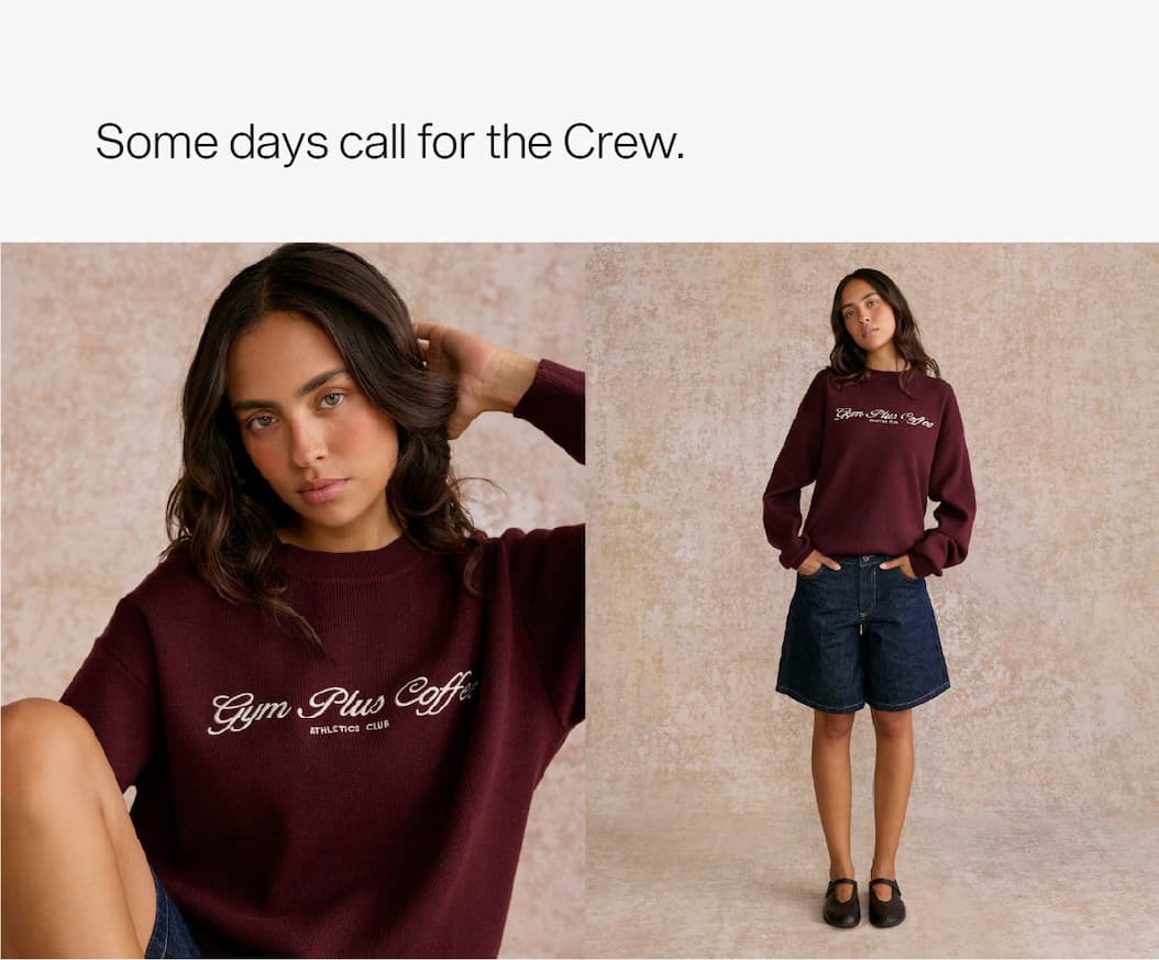 Some days call for the crew.