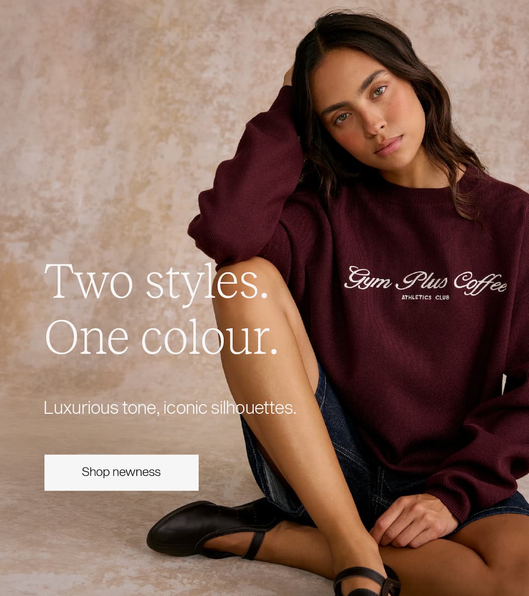 Two styles. One Colour. Luxurious tone, iconic silhouettes.