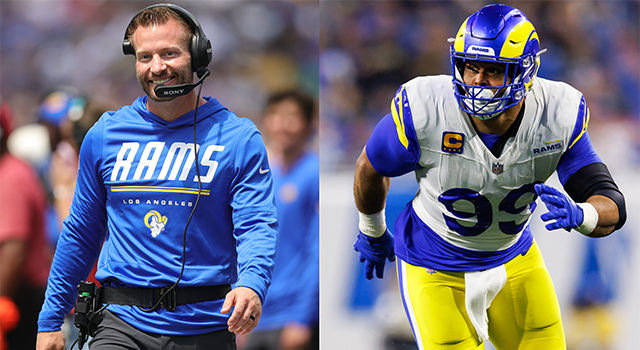 Sean McVay has plans for Rams if Aaron Donald is in L.A. 'and if he's not'