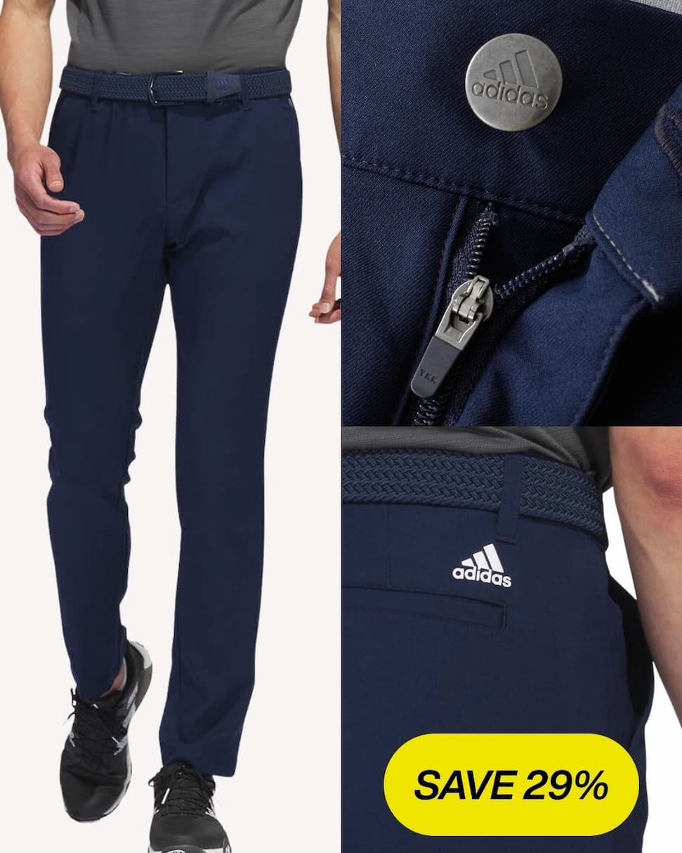 adidas Golf Mens Ultimate365 Primegreen Tapered Pant Trousers