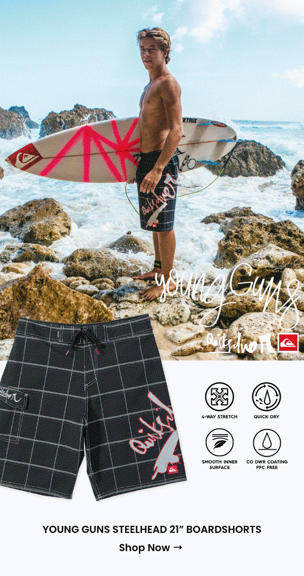 Young Guns Steelhead 21" Boardshorts - delivers reliable coverage and durability in the lineup.
