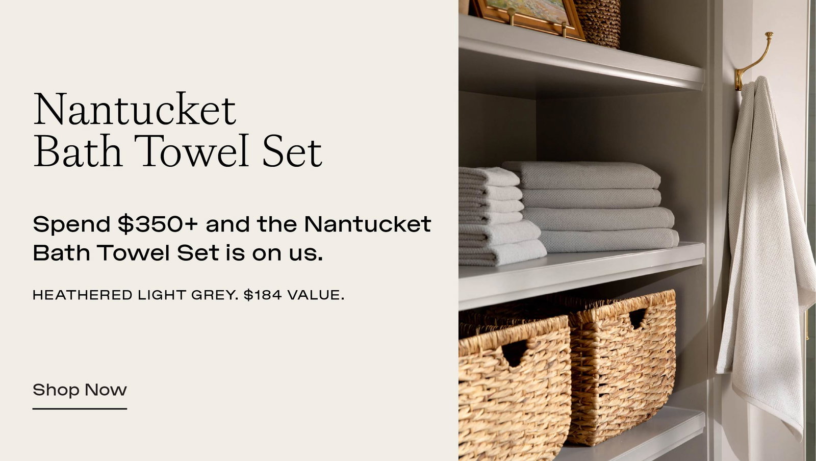FREE Nantucket Bath Towel Set 