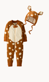 Baby Deer Halloween Costume HannaJams™ Sleeper & Hat