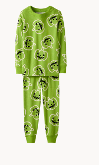 Jack-O-Lanterns on Granny Smith HannaJams™ Pajama Set