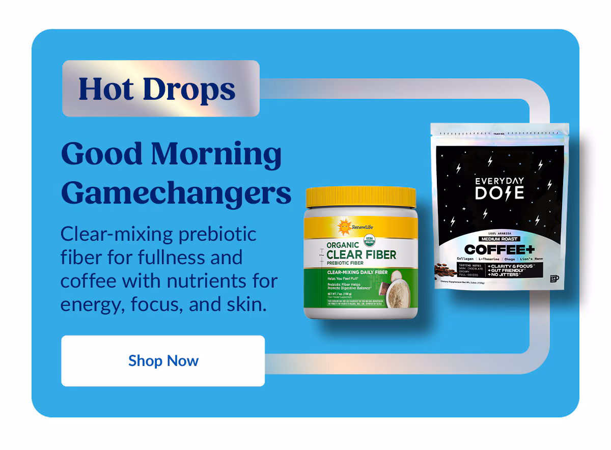Hot Drops. Good Morning Gamechangers. Shop Now
