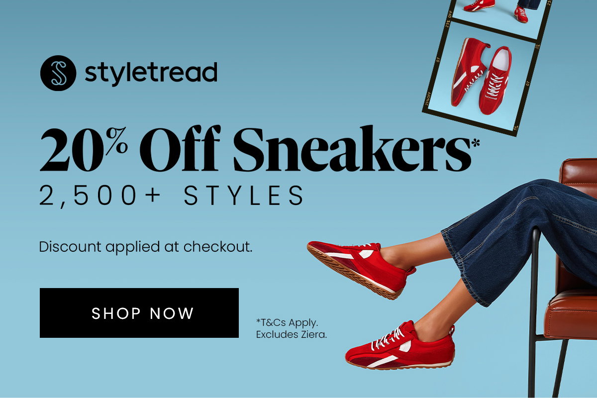 20% OFF SNEAKERS