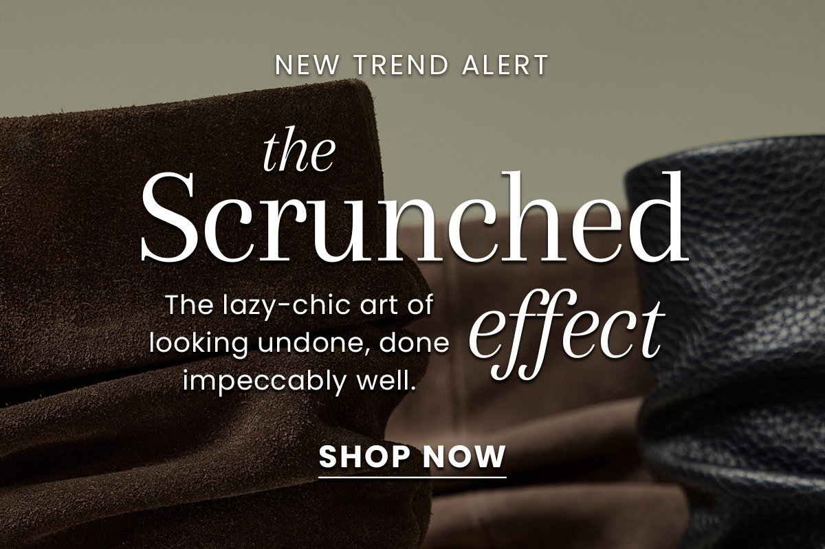 New Trend Alert | The Scrunched Effect [Shop Now]