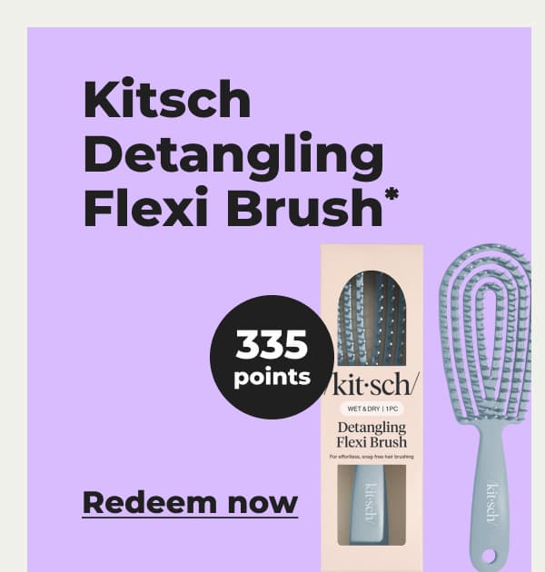 Kitsch Detangling Flexi Brush* - Redeem now 