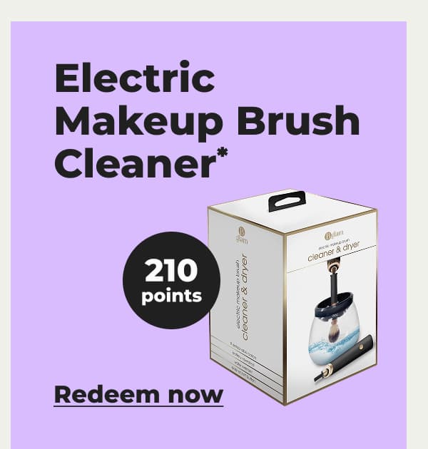 Electric Makeup Brush Cleaner* - Redeem now