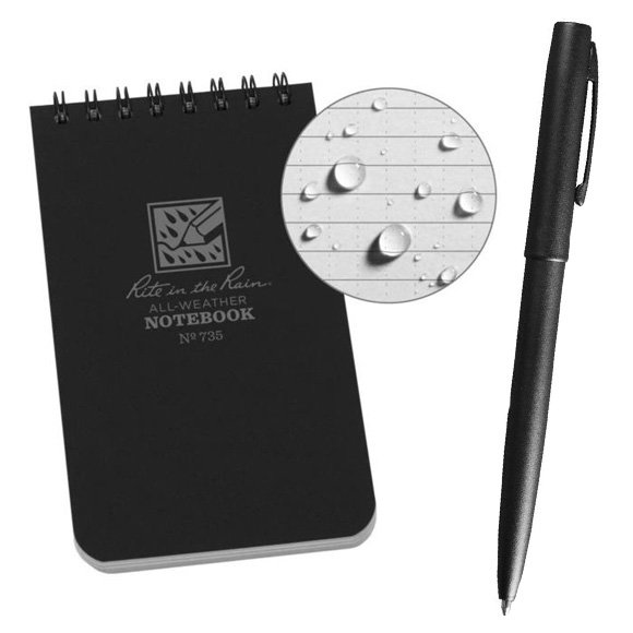 Rite in the Rain All-Weather Notebooks, Paper, and Pens