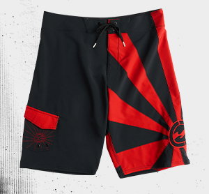 A.I. Rising Sun Pro 22" Boardshorts