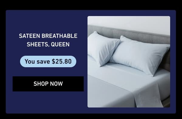 Shop Sateen Sheets