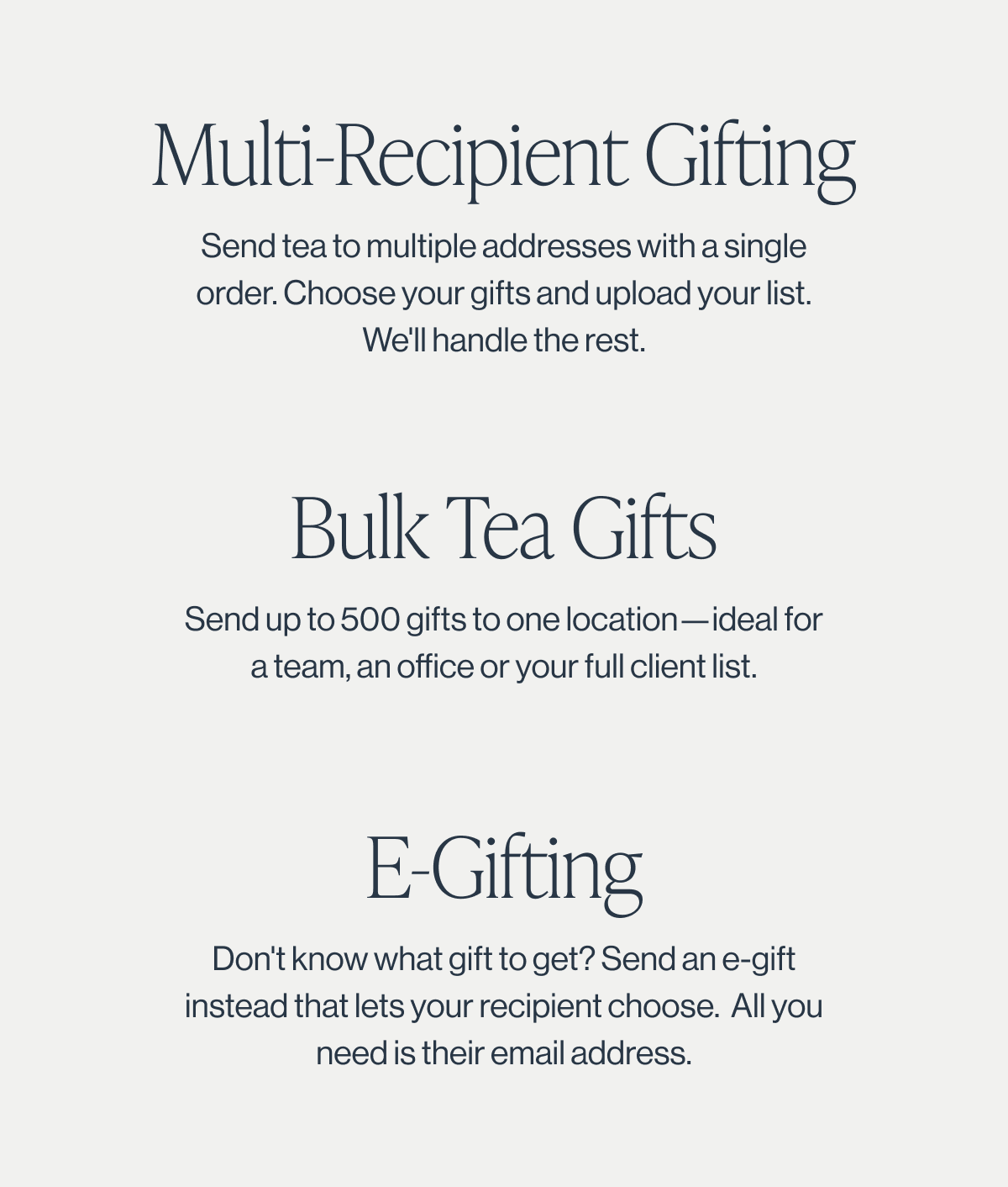 Corporate Gifting Options