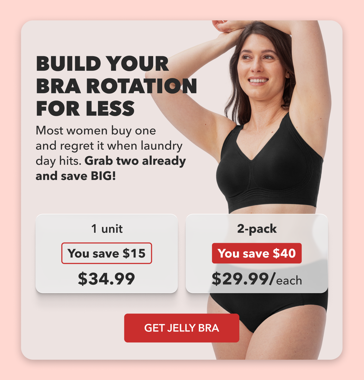 Shapermint Essentials Everyday Wireless Jelly Bra