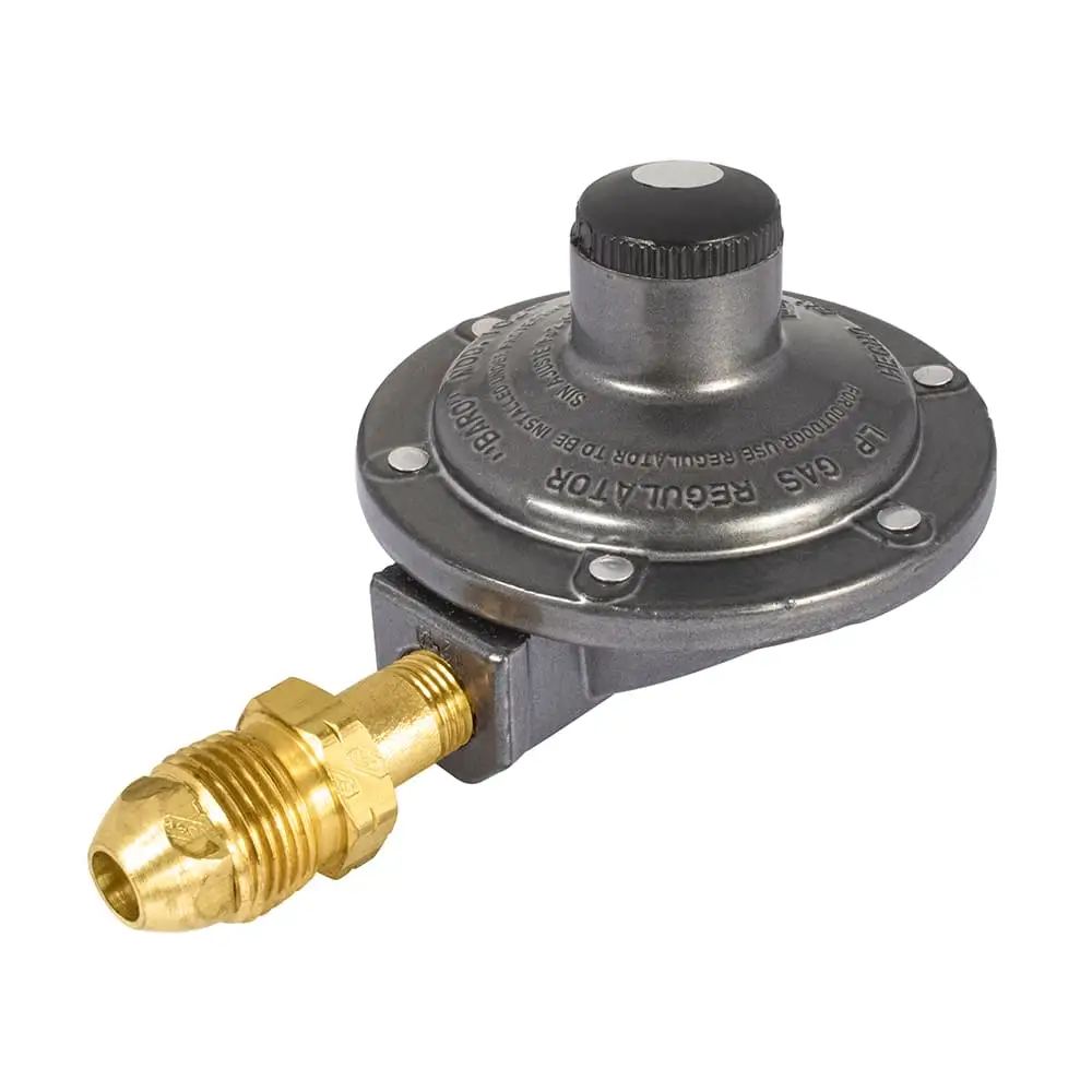 Regulador gas L.P. baja presión para 1 cilindro mod. REG102 PPR1