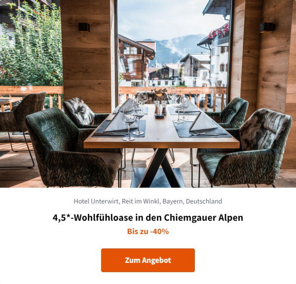 4,5*-Wohlfühloase in den Chiemgauer Alpen