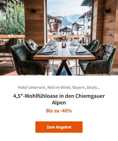 4,5*-Wohlfühloase in den Chiemgauer Alpen