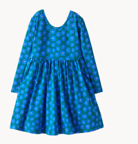 Long Sleeve Skater Dress with Pockets