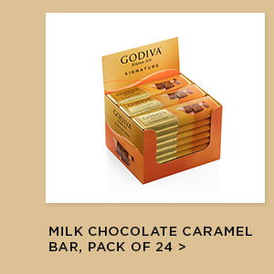 Milk Chocolate Caramel Bar, Pack of 24