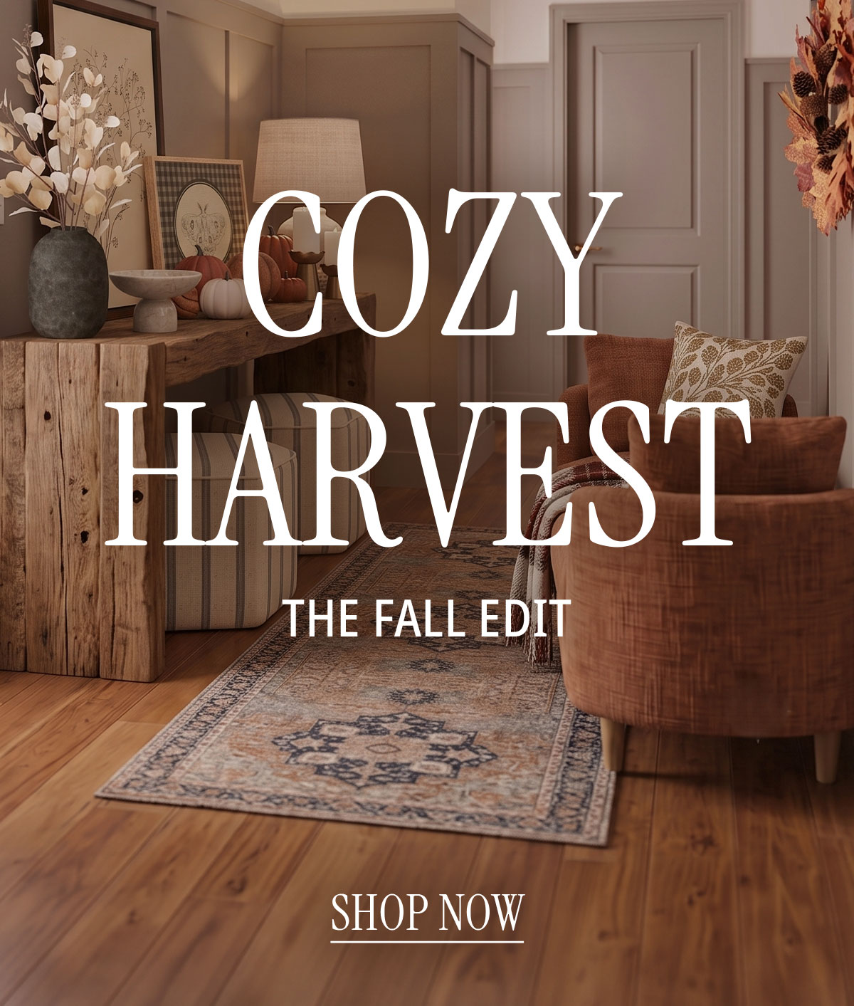 Cozy Harvest - the fall edit
