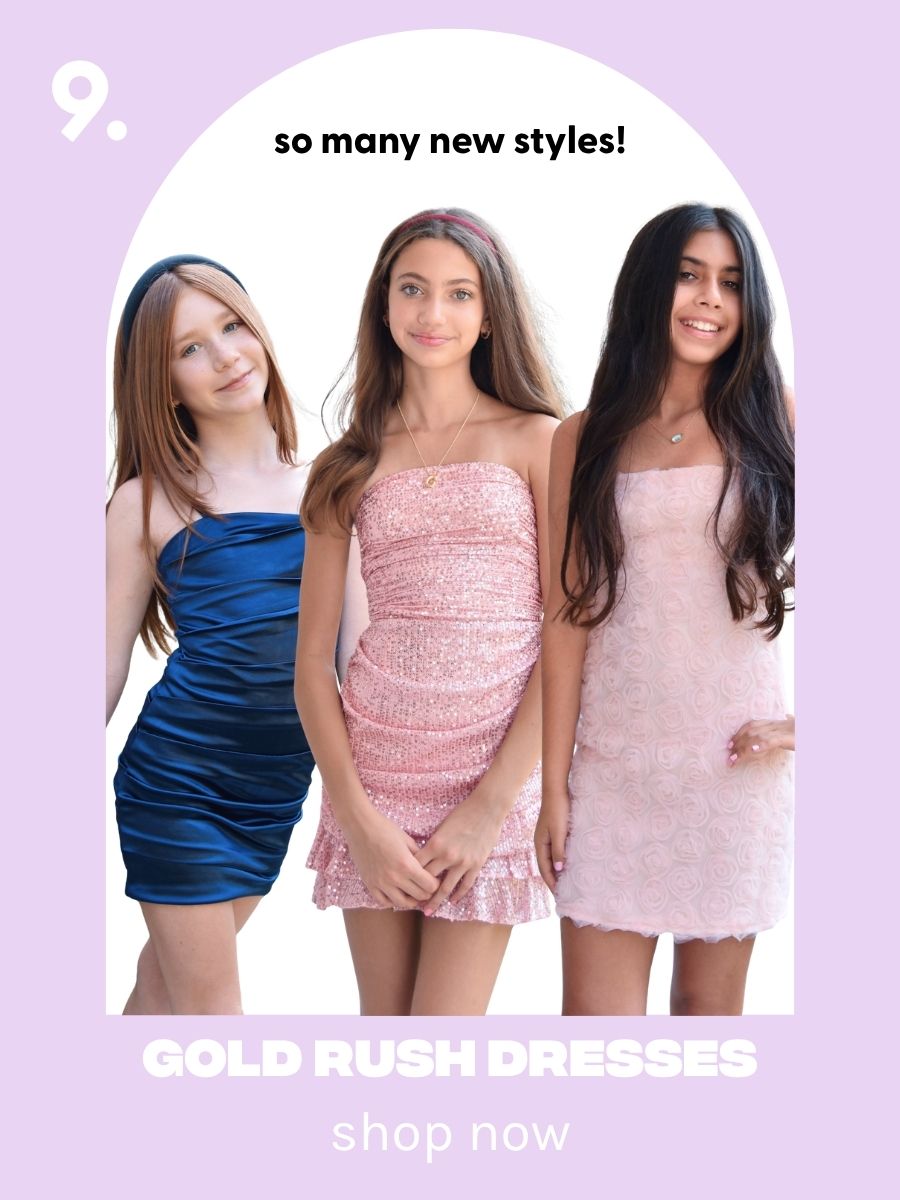 Gold Rush Dresses