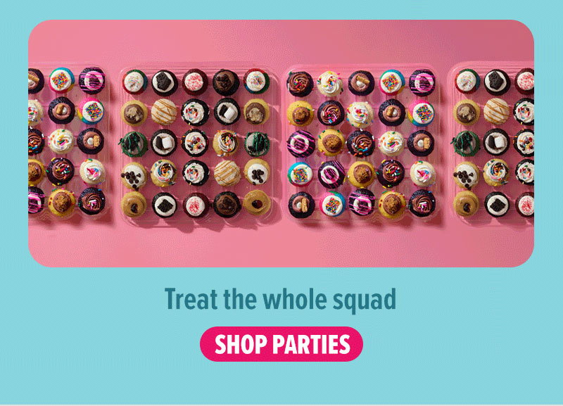Treat the whole squad! Shop the All the Flavors cupcake 100-Pack now for parties.