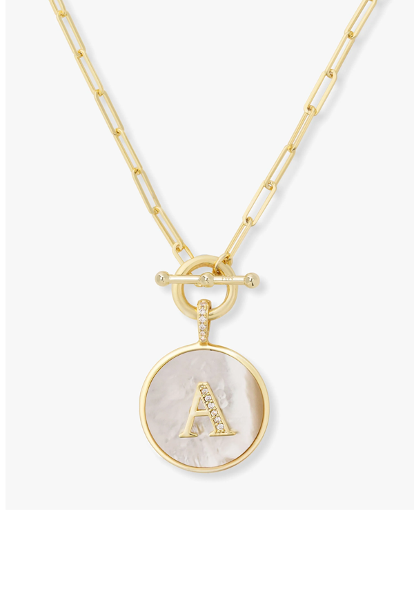 Love Letters Medallion Necklace 24mm