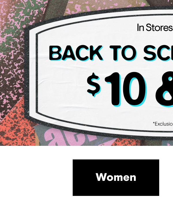 BTS Deals $10 & Up Shop Women