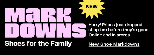 Shoe Markdowns