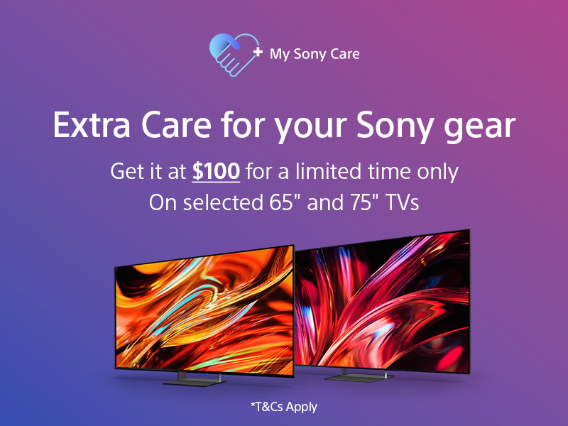 My Sony Care Plan TV Offer