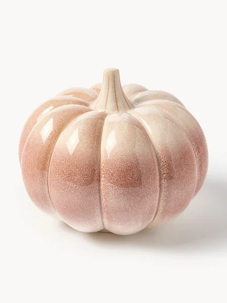 Objeto decorativo con forma de calabaza Moranga, Al 16 cm