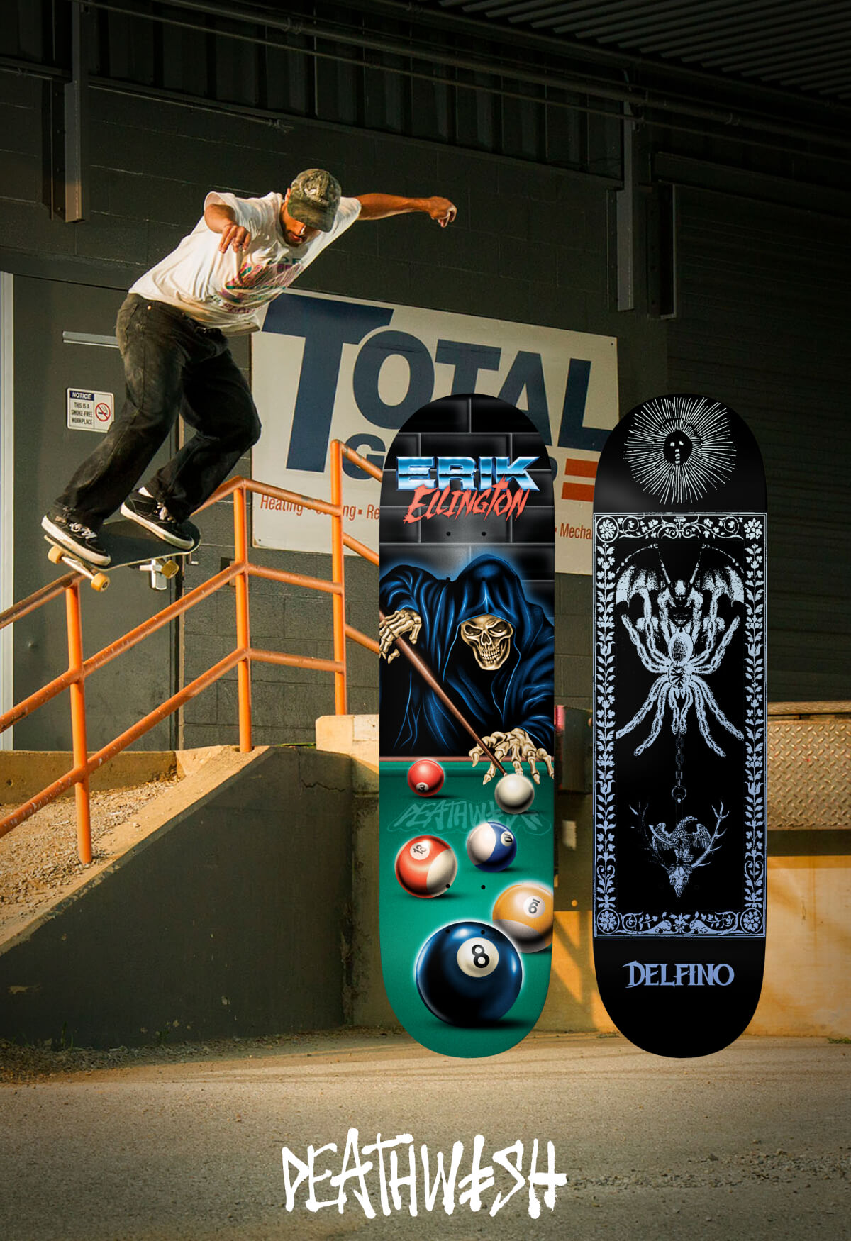 Shop Deathwish for skate decks and skate completes