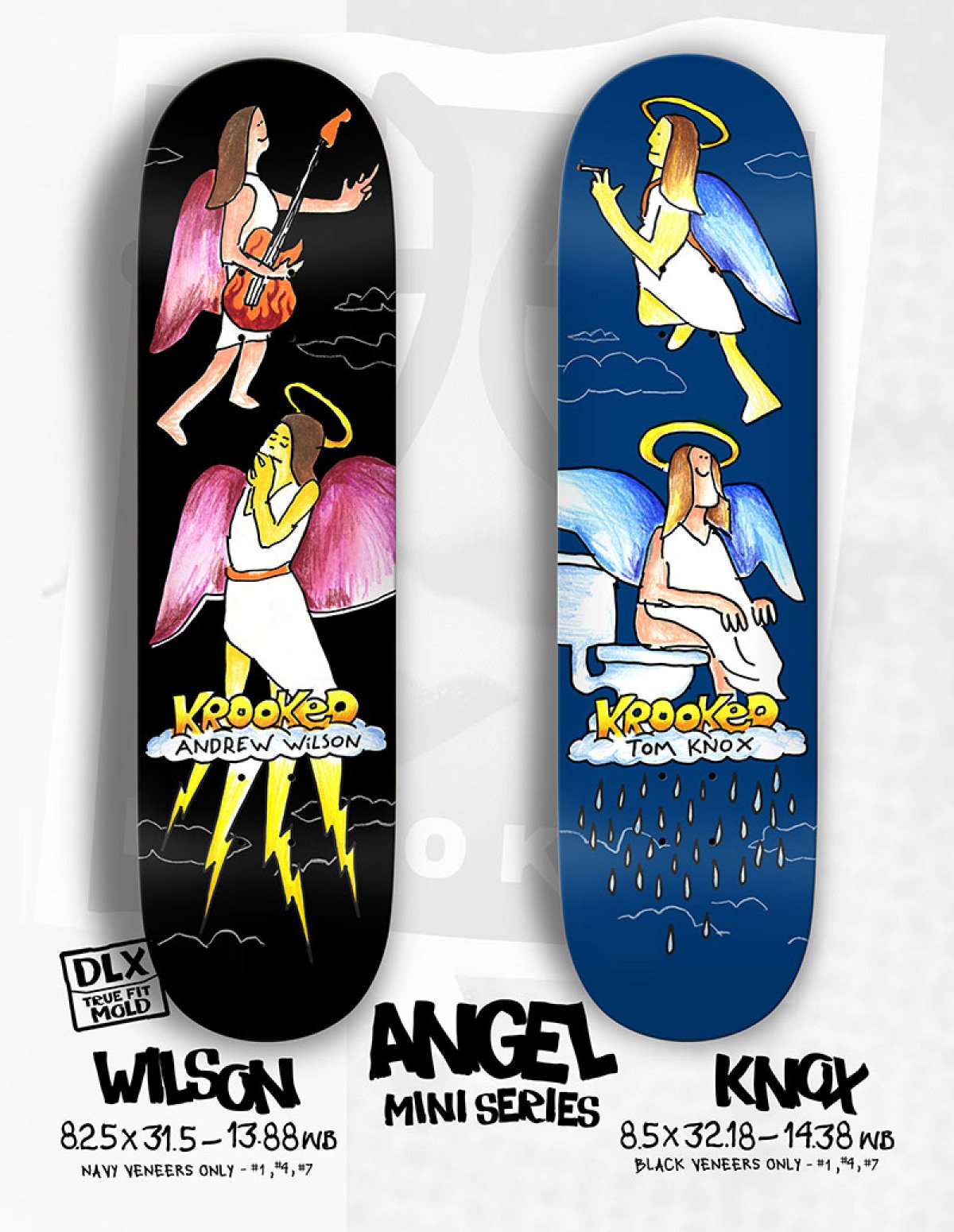 Shop Krooked Skateboards for skate decks and skate completes