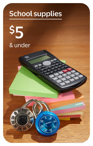School supplies - $5 & under